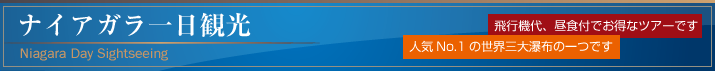 ナイアガラ一日観光